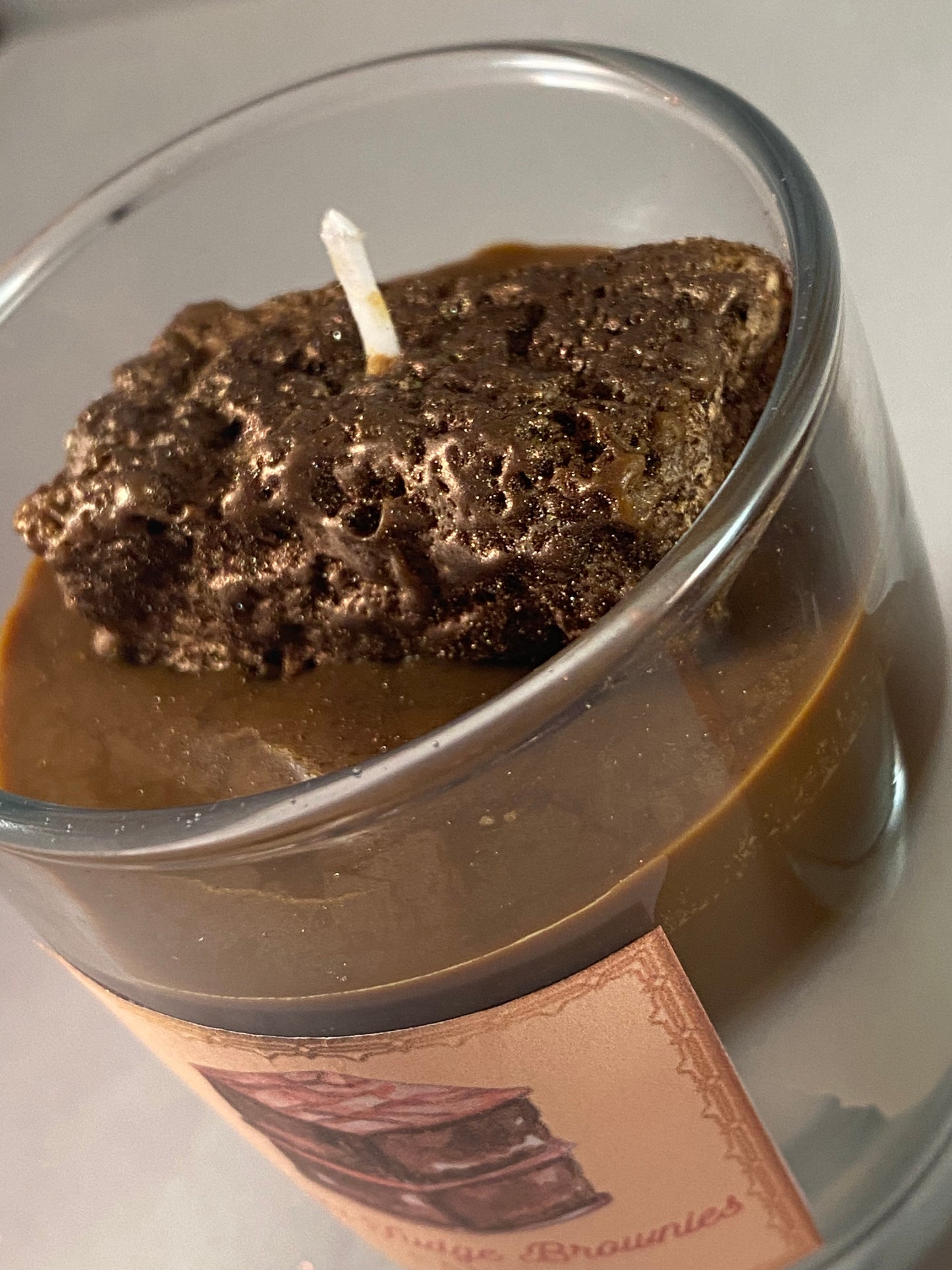 Mini Fudge Brownie Candle