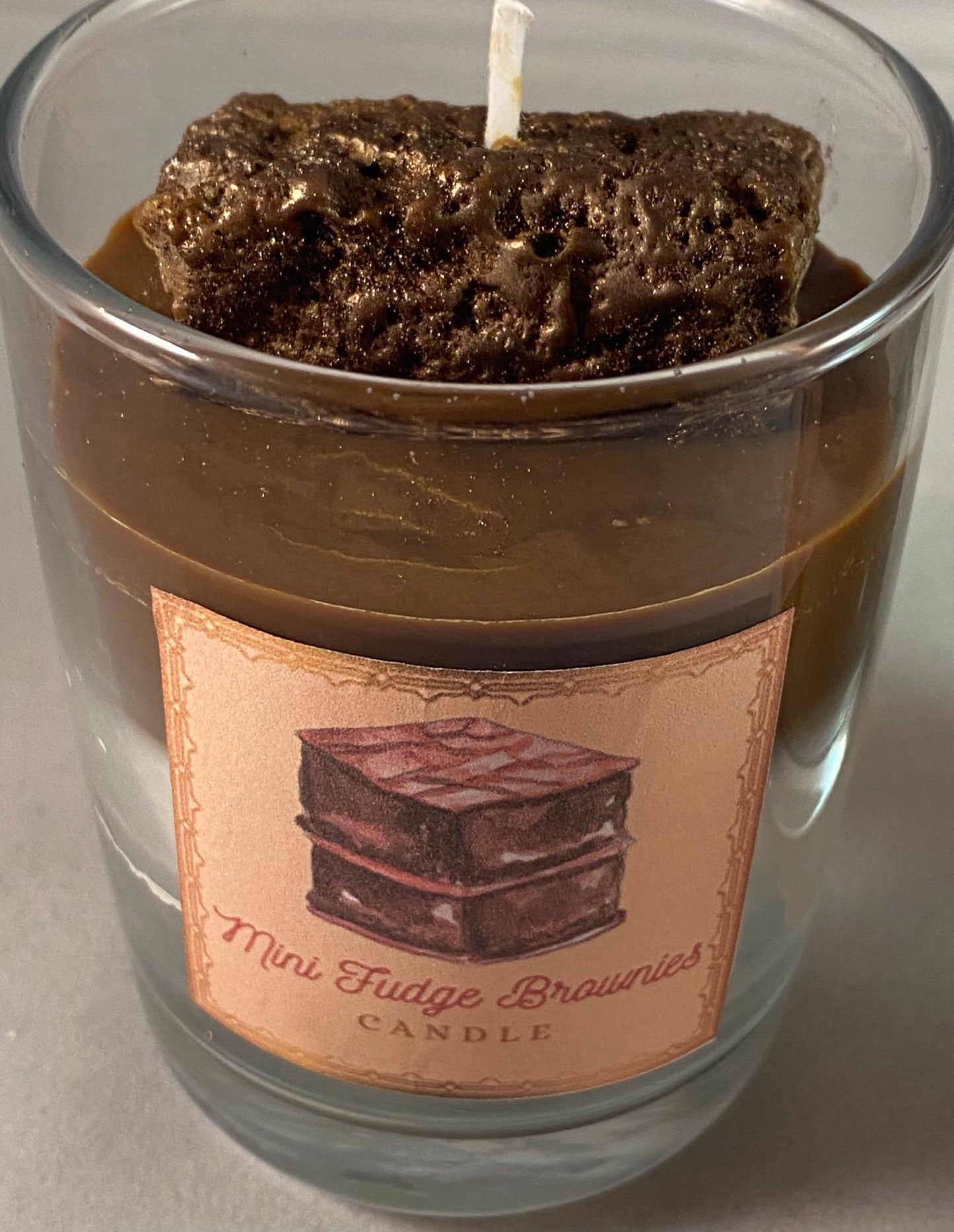 Mini Fudge Brownie Candle