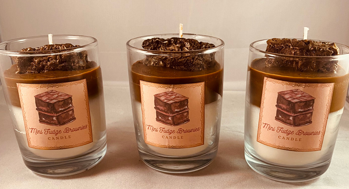 Mini Fudge Brownie Candle