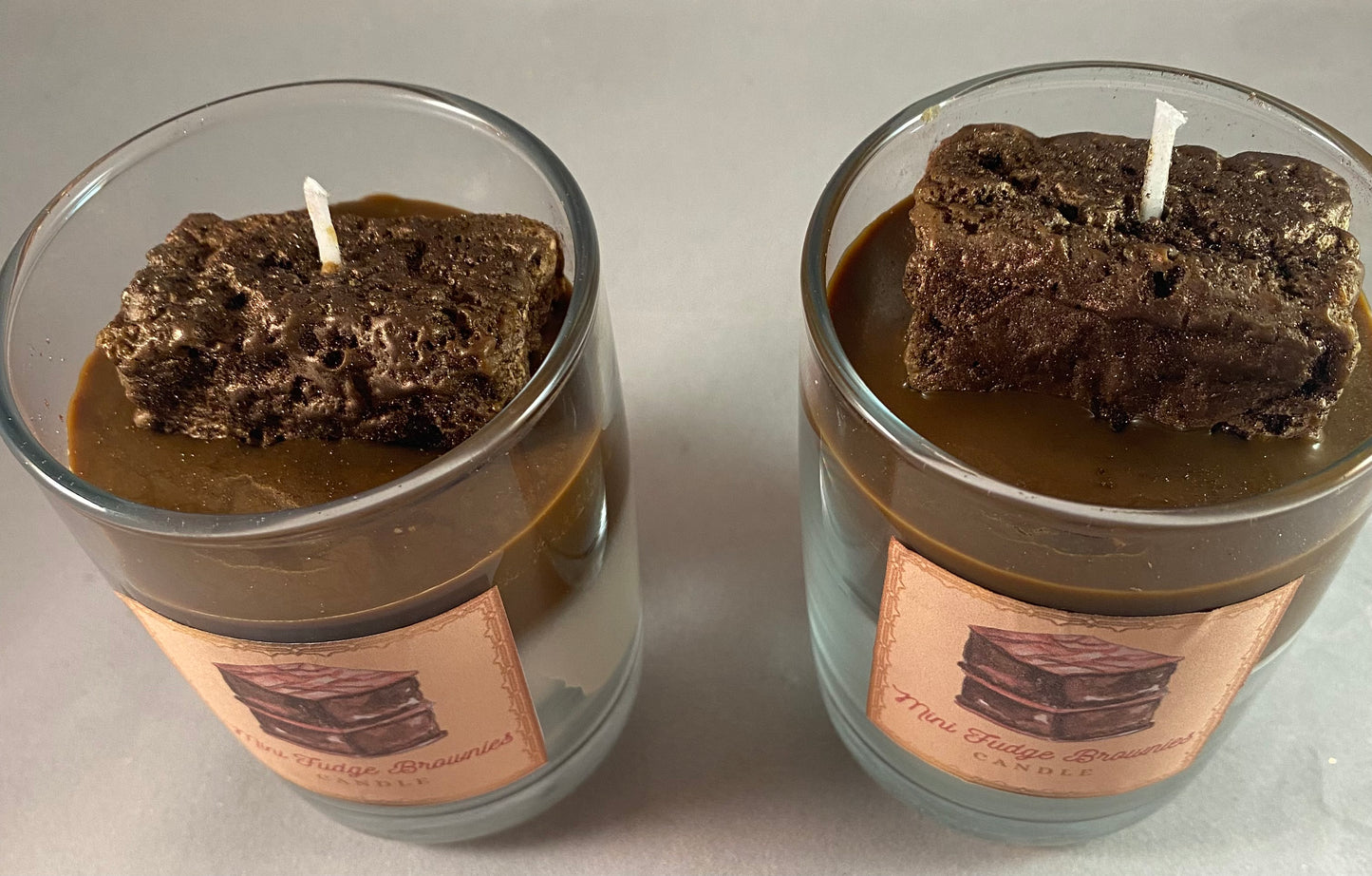 Mini Fudge Brownie Candle