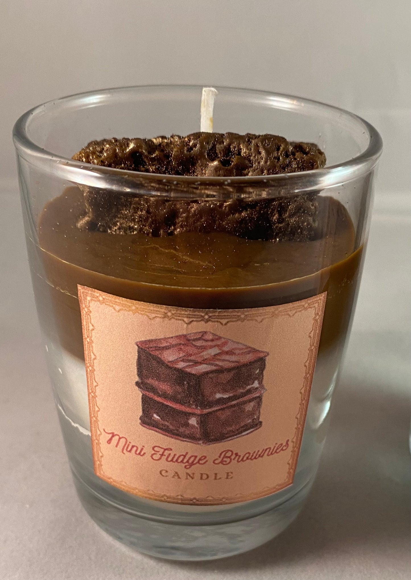 Mini Fudge Brownie Candle