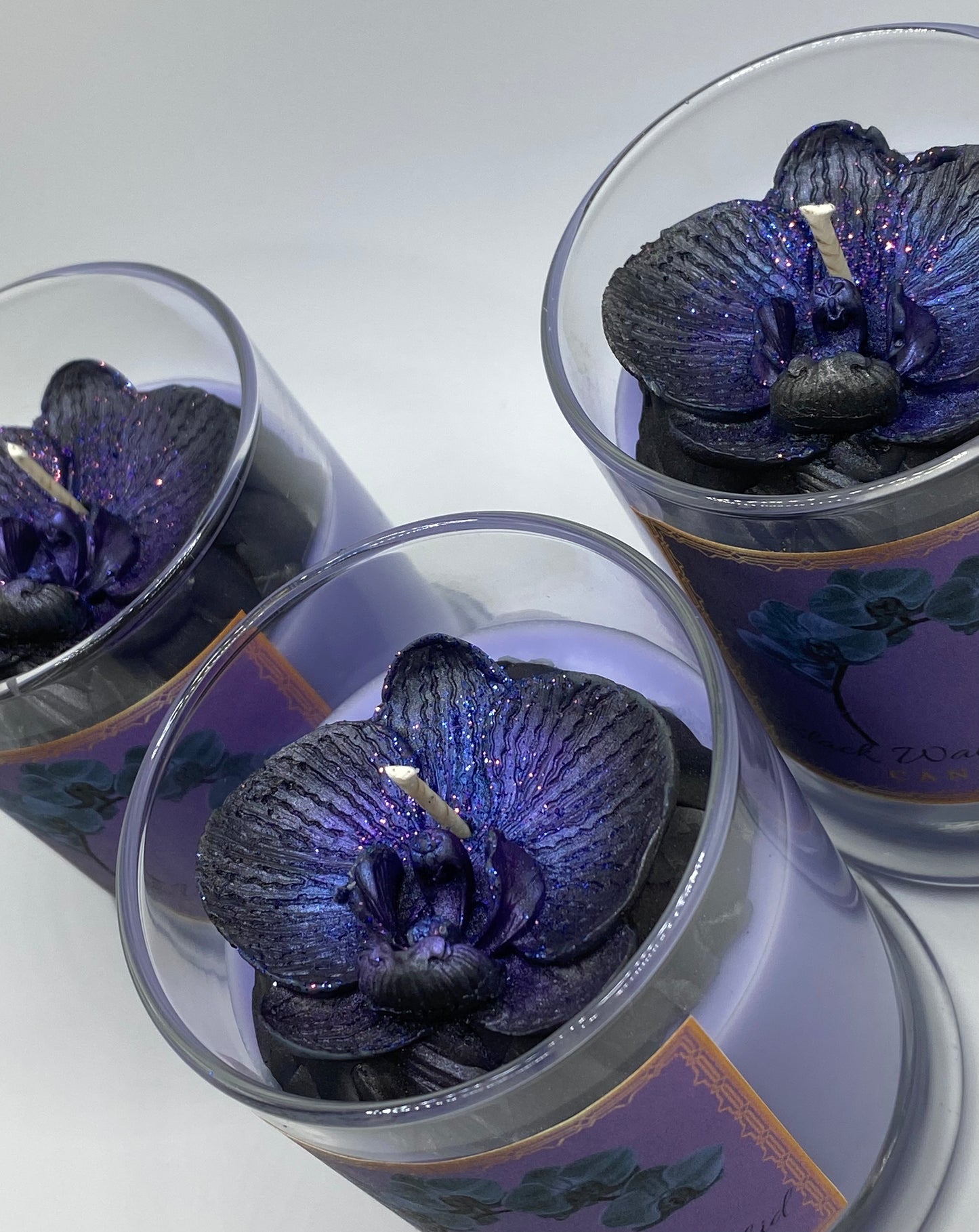 Black Water Orchid Candles