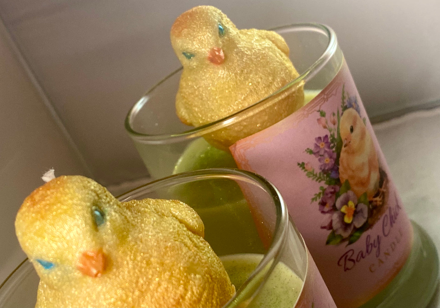 Baby Chick Candles Type 1