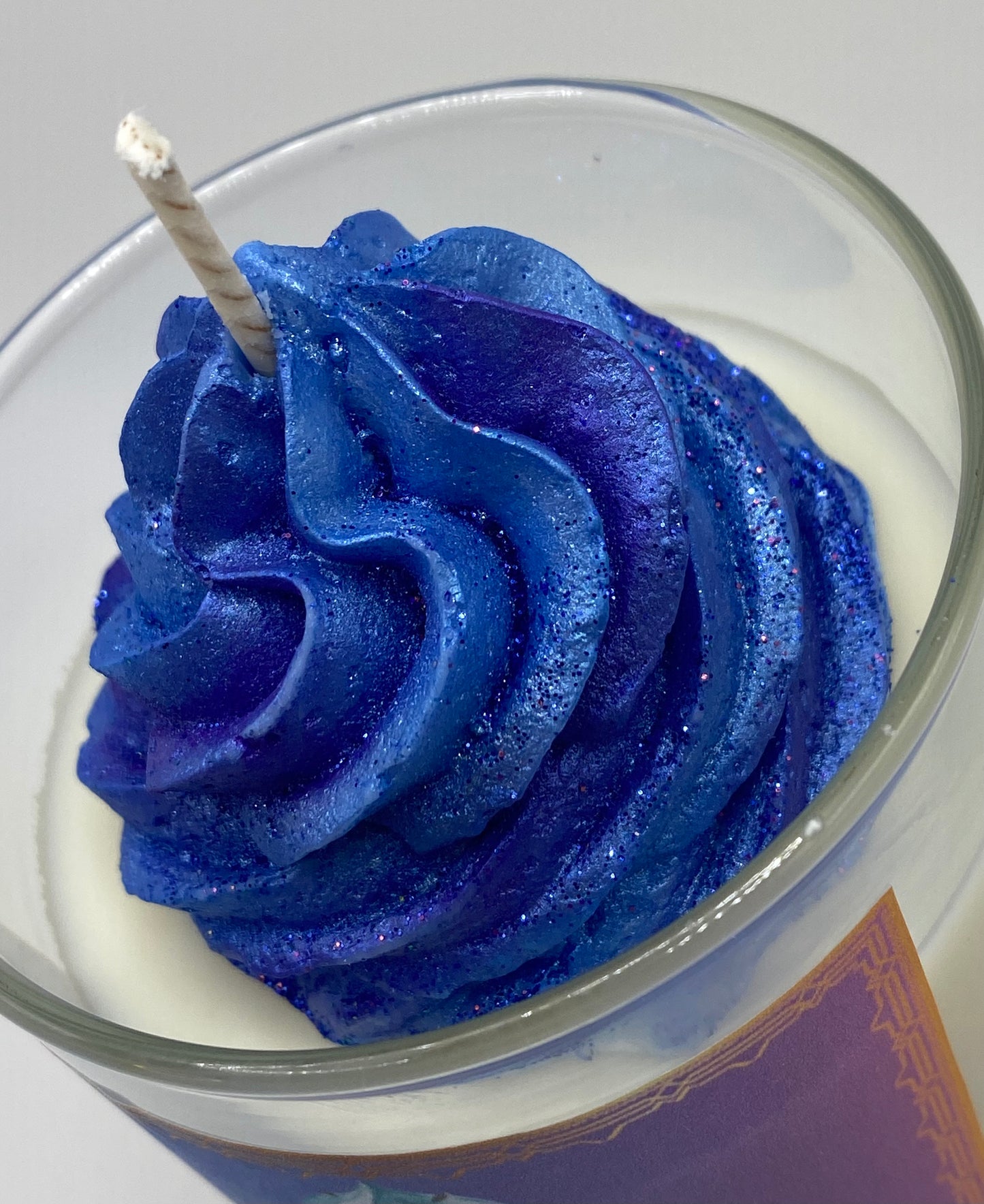 Blueberry Ice Cream Candles