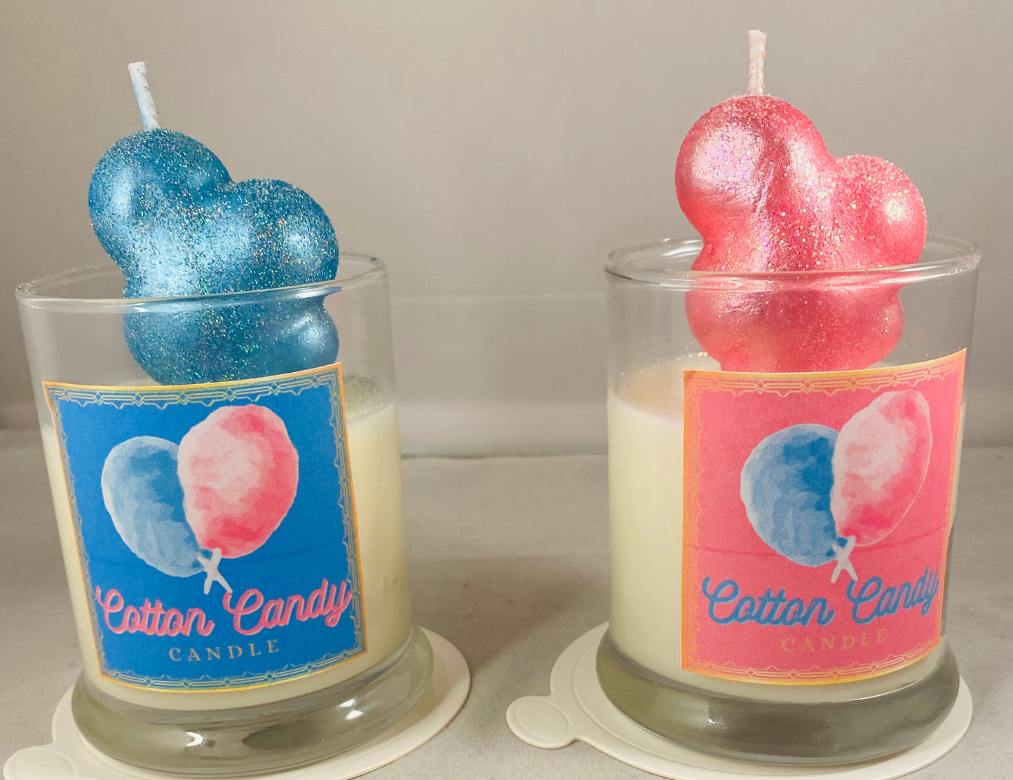 Cotton Candy Candles