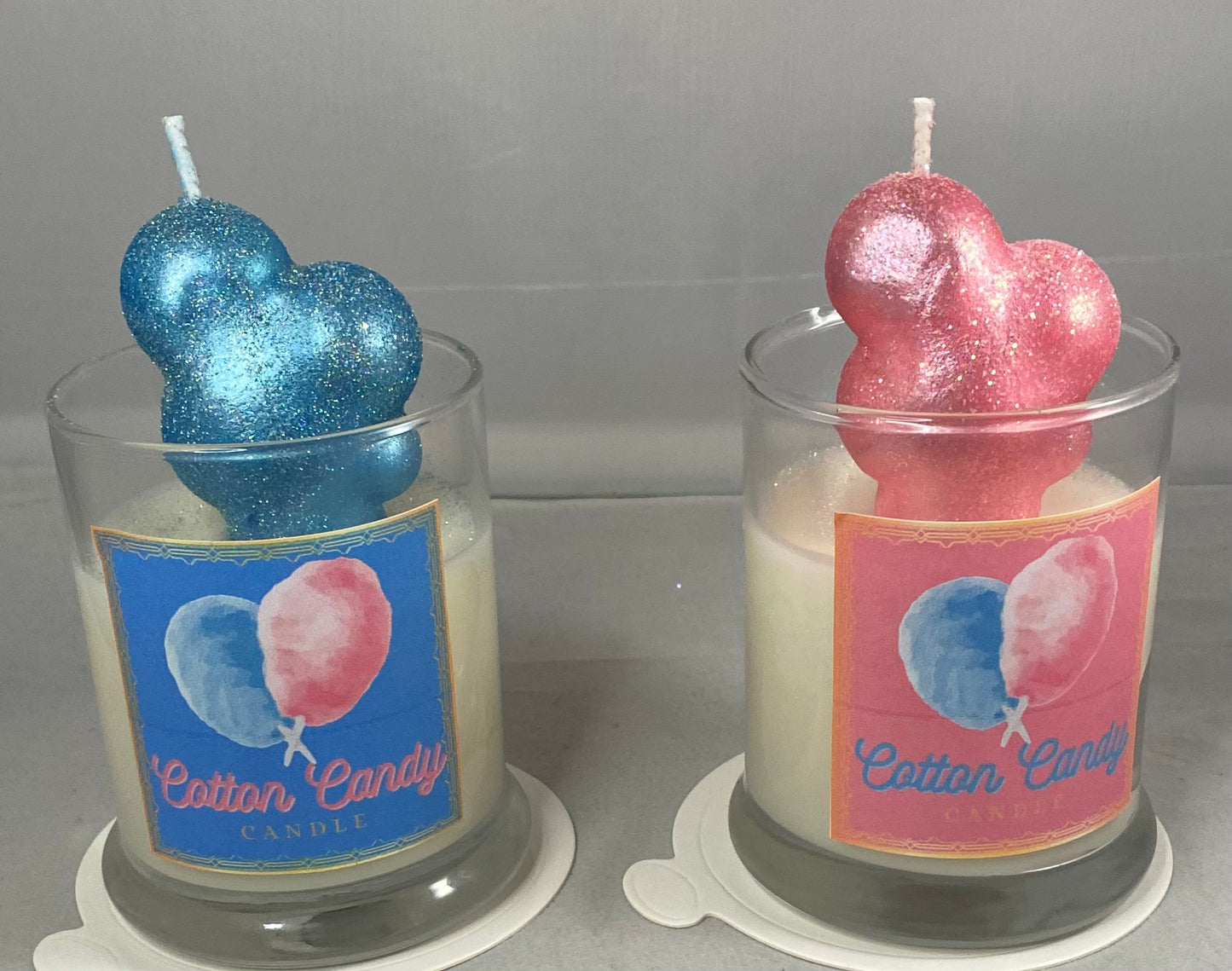 Cotton Candy Candles