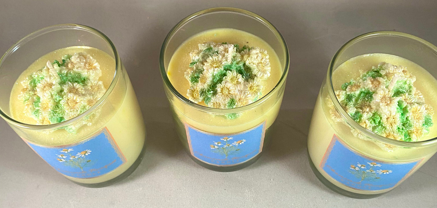 Chamomile Bouquet Candle