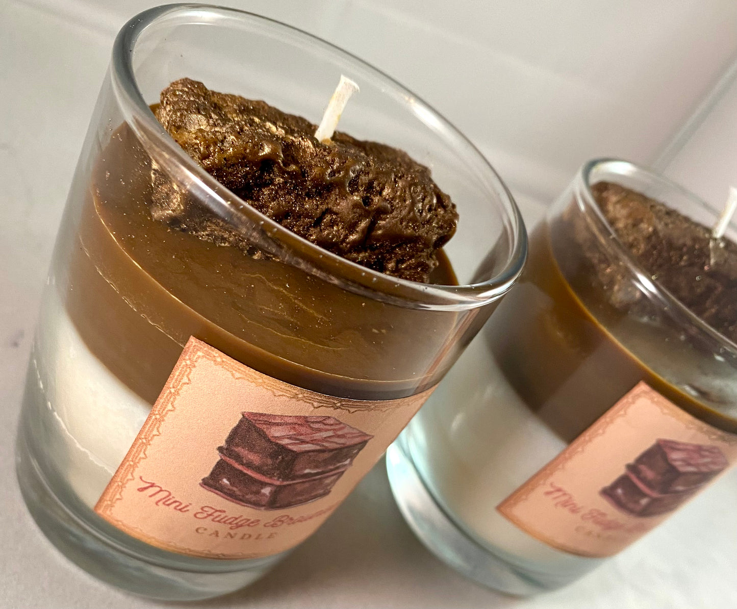 Mini Fudge Brownie Candle