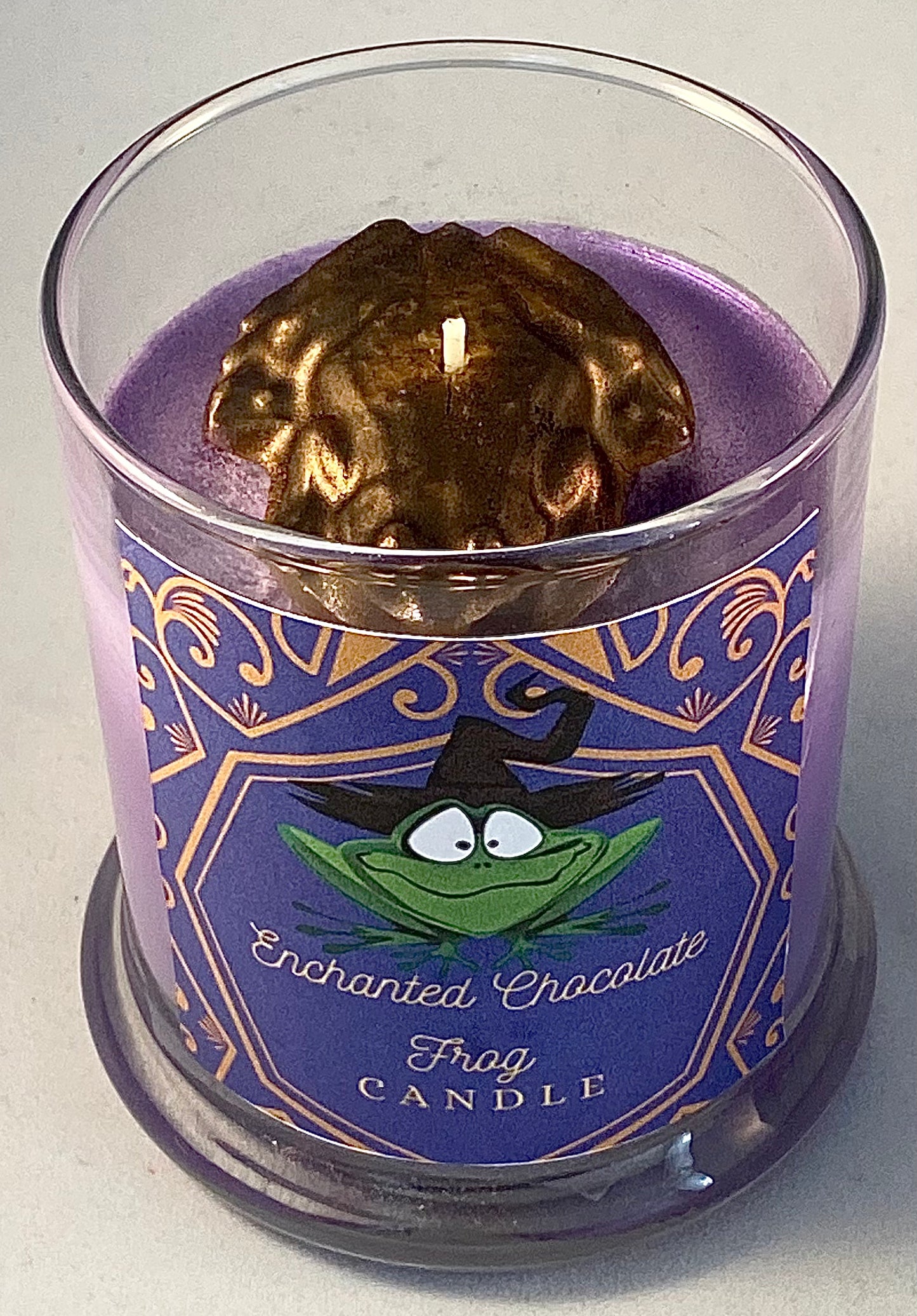 Enchanted Chocolate Frog Candle