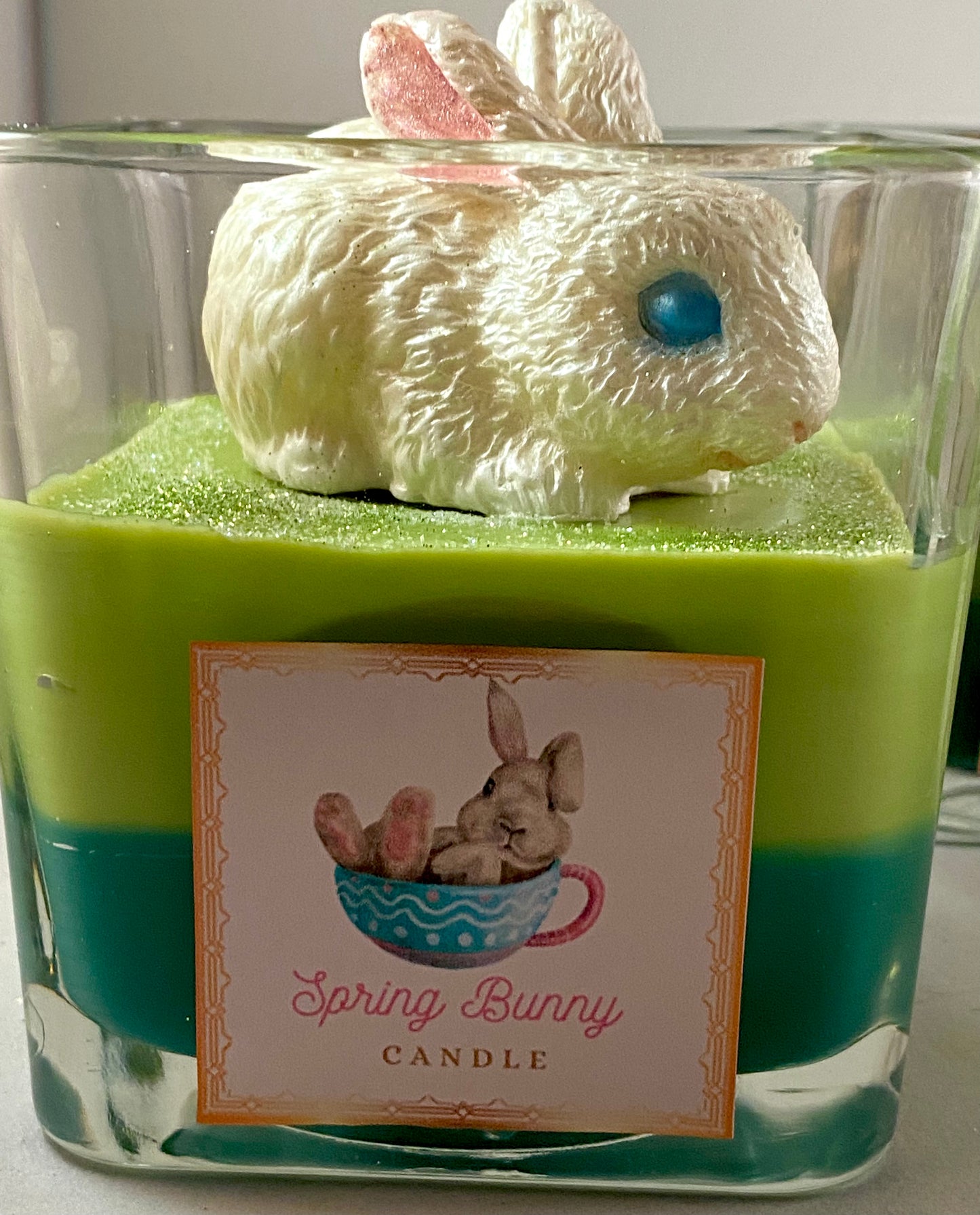 Spring Bunny Candles