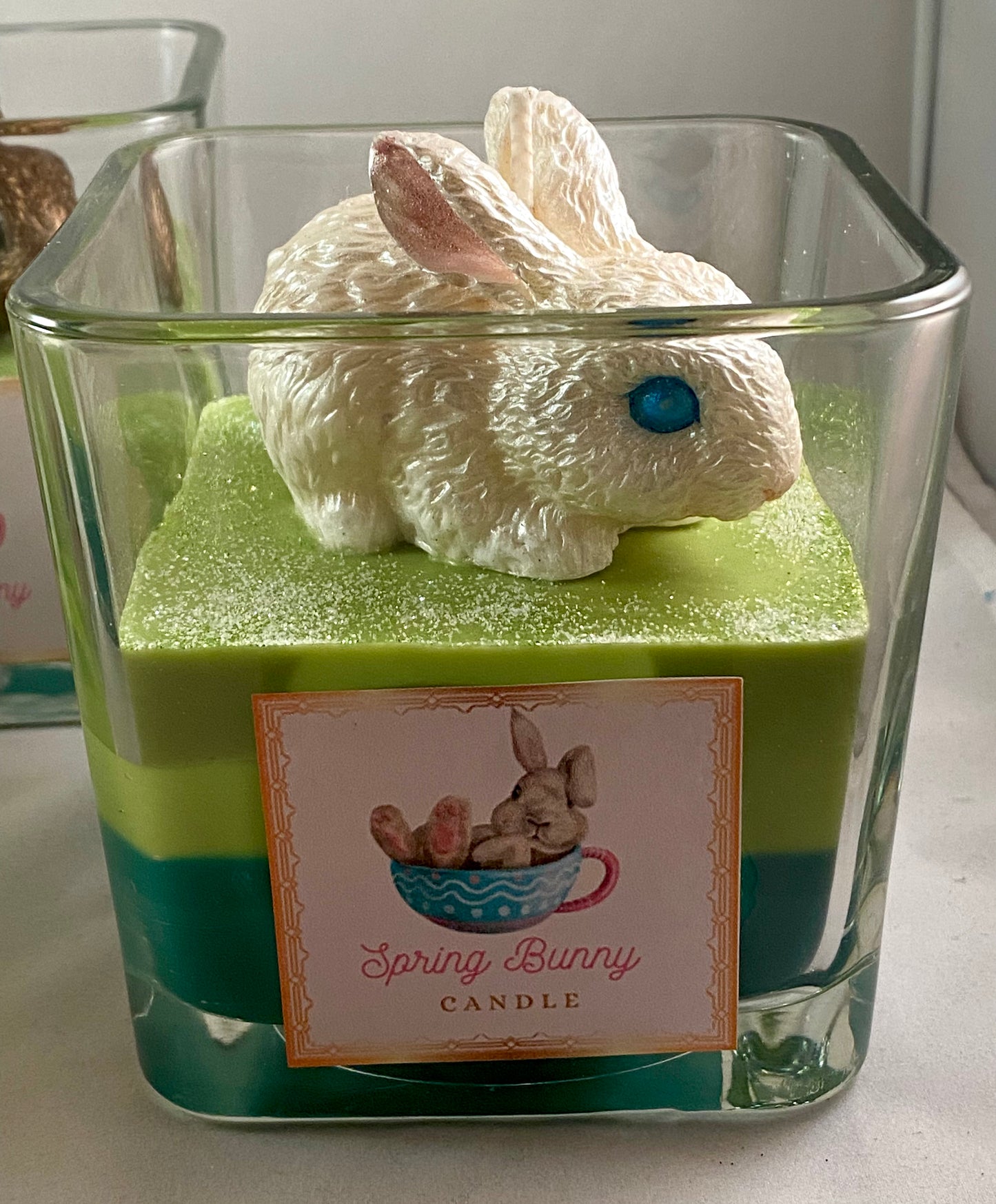 Spring Bunny Candles