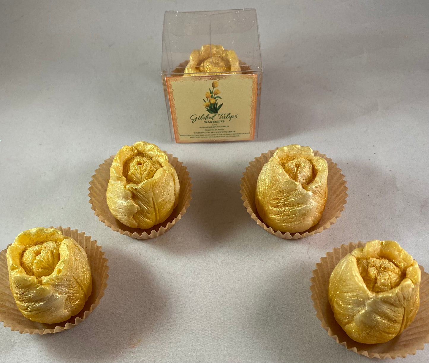 Gilded Tulips Wax Melts