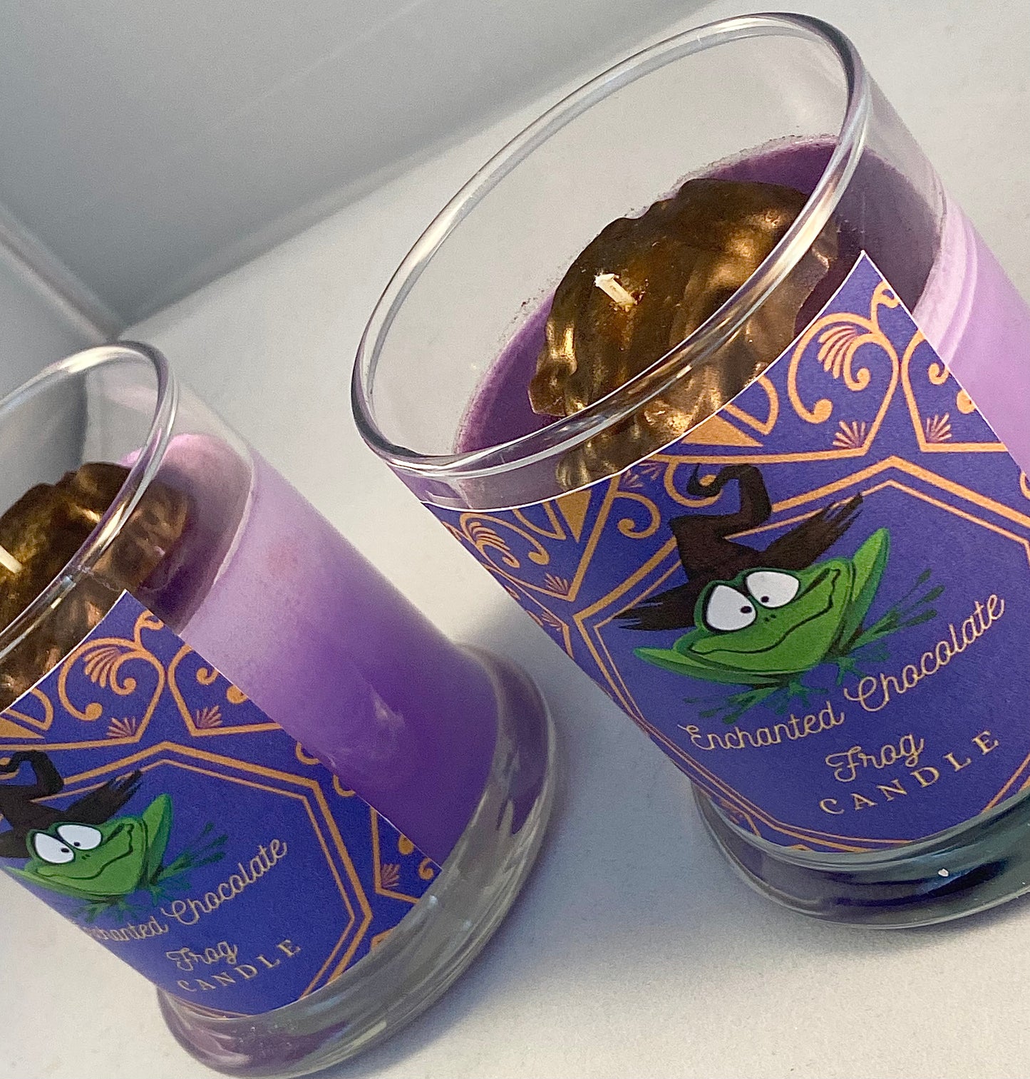 Enchanted Chocolate Frog Candle