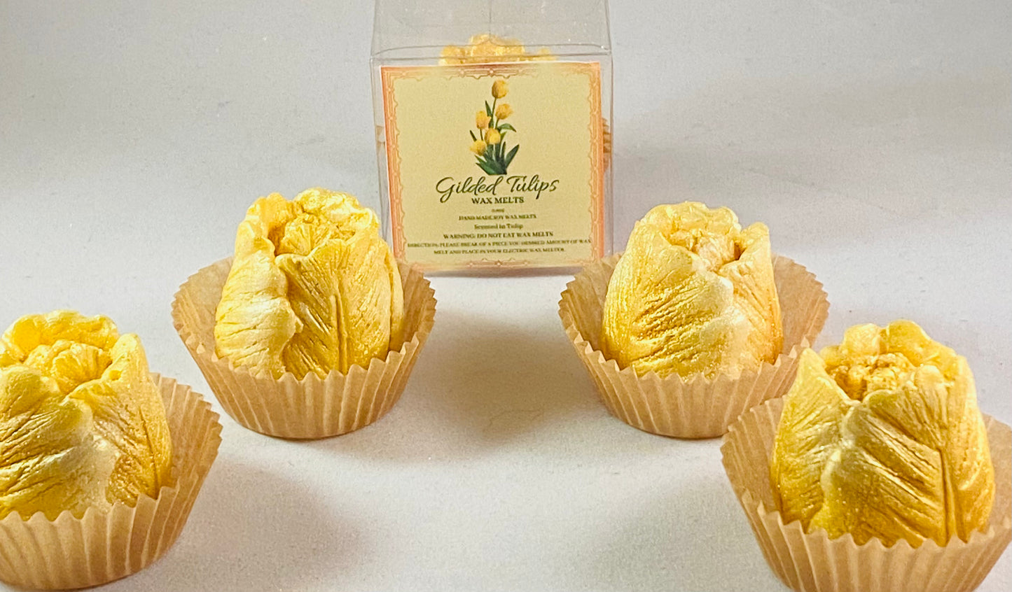 Gilded Tulips Wax Melts