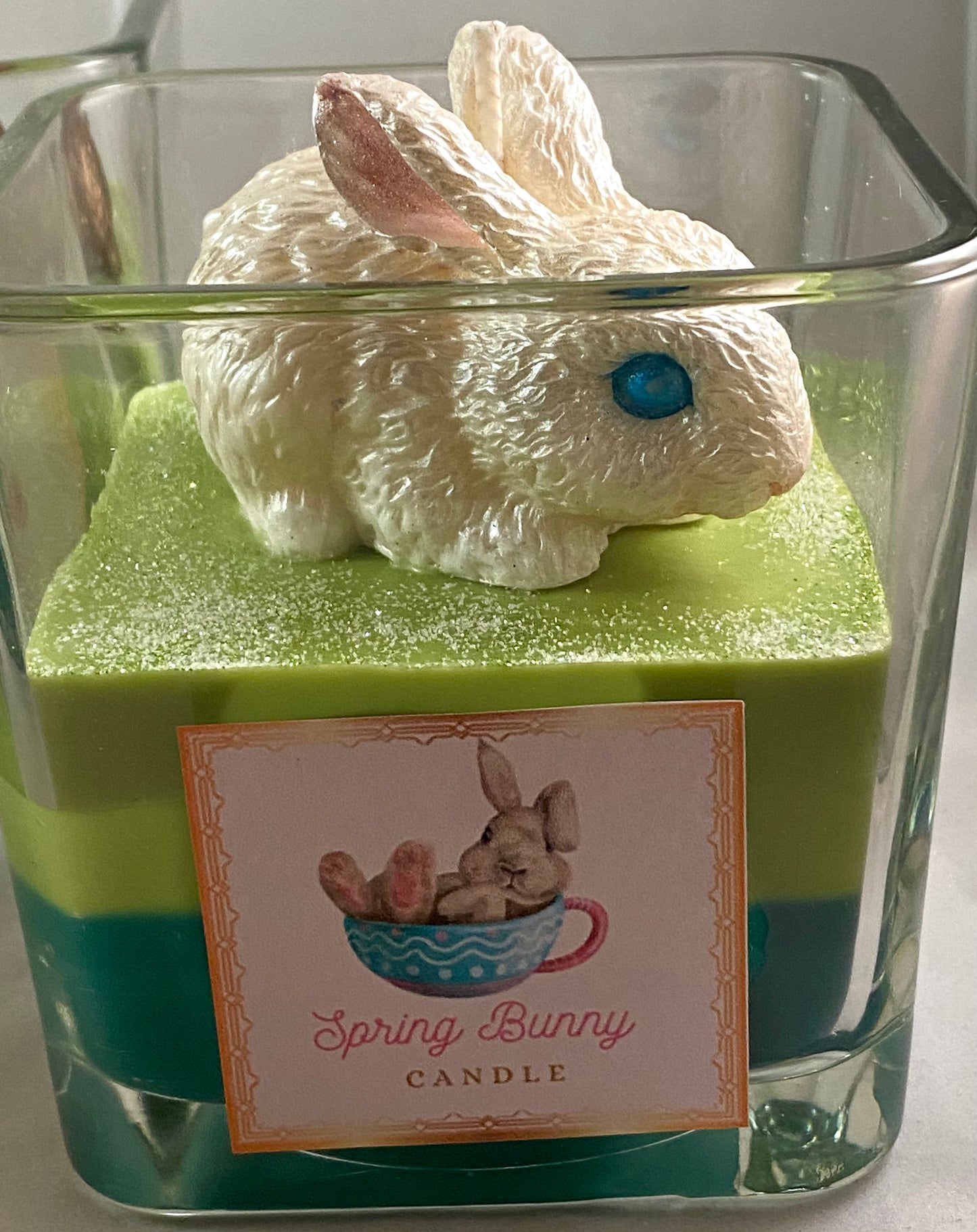 Spring Bunny Candles