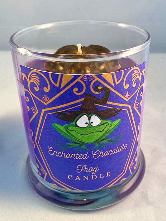 Enchanted Chocolate Frog Candle