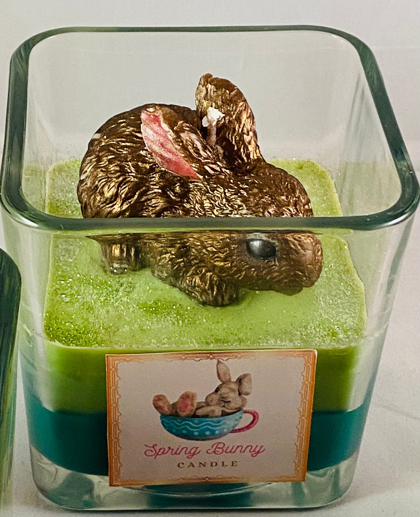 Spring Bunny Candles