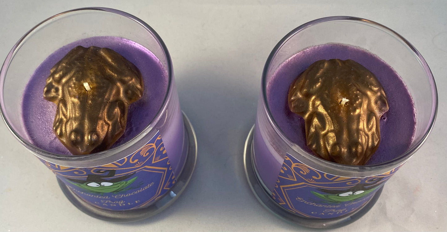 Enchanted Chocolate Frog Candle