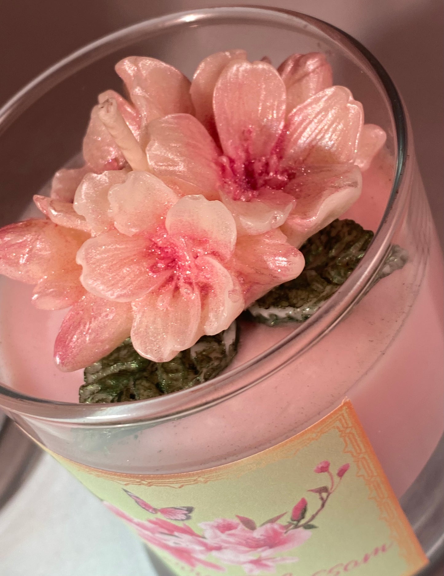 Cherry Blossom Candle