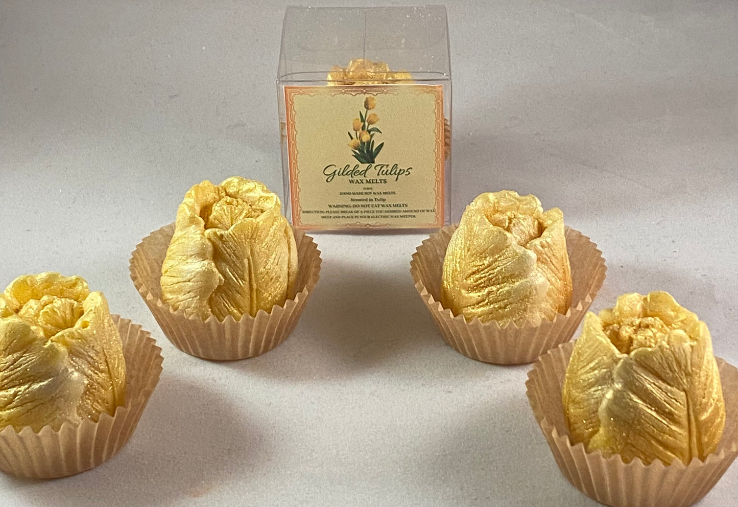 Gilded Tulips Wax Melts