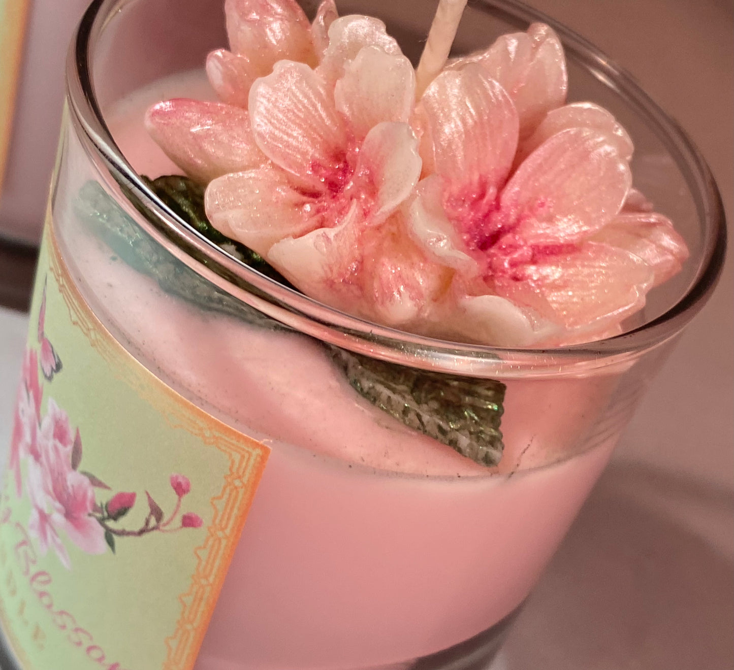 Cherry Blossom Candle