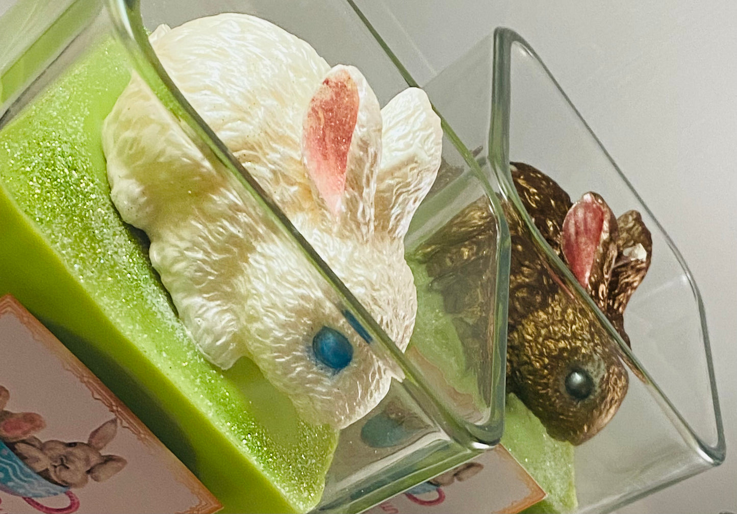 Spring Bunny Candles