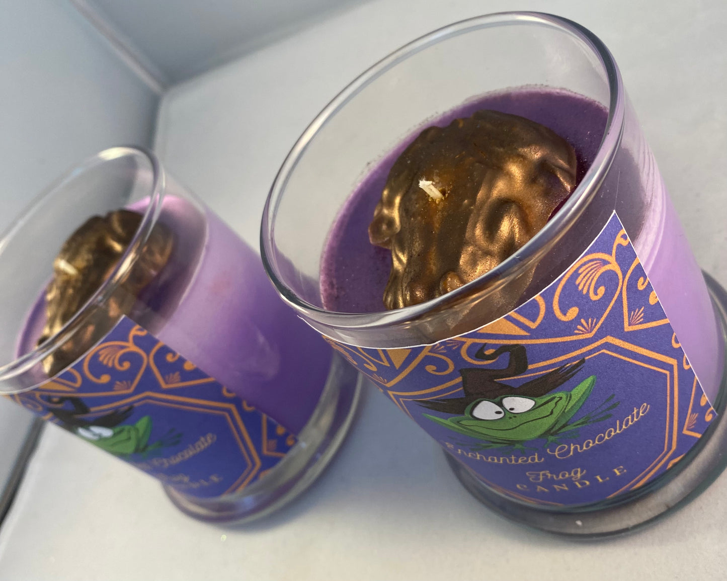 Enchanted Chocolate Frog Candle