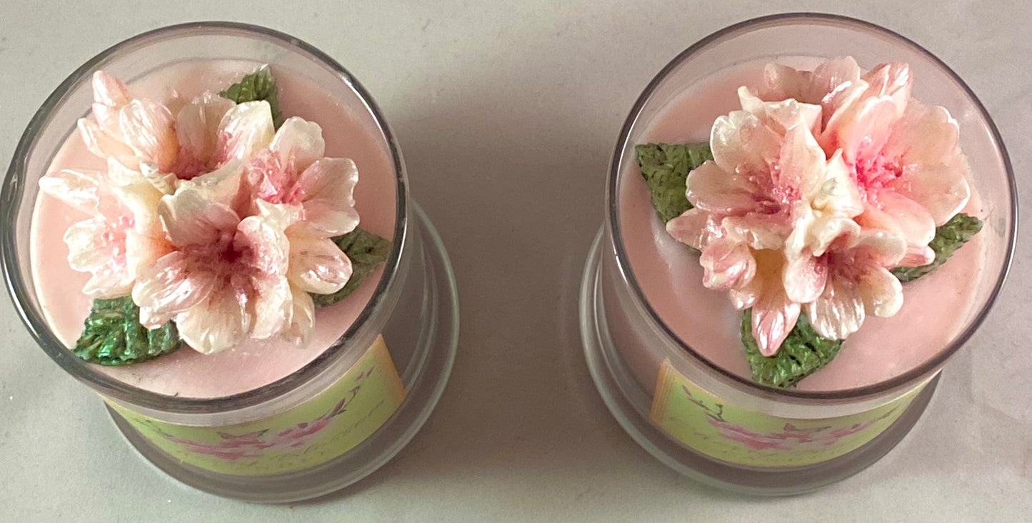 Cherry Blossom Candle