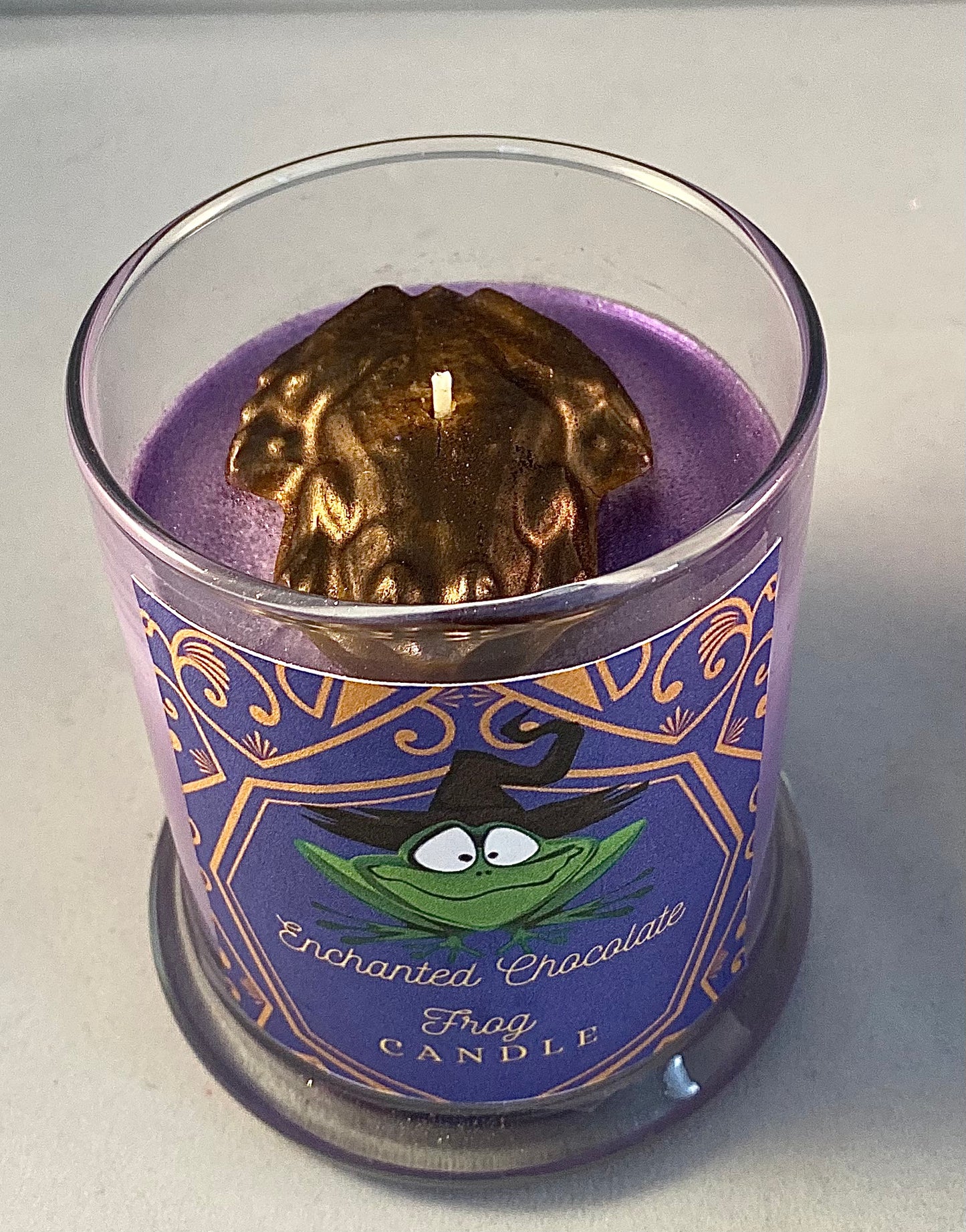 Enchanted Chocolate Frog Candle