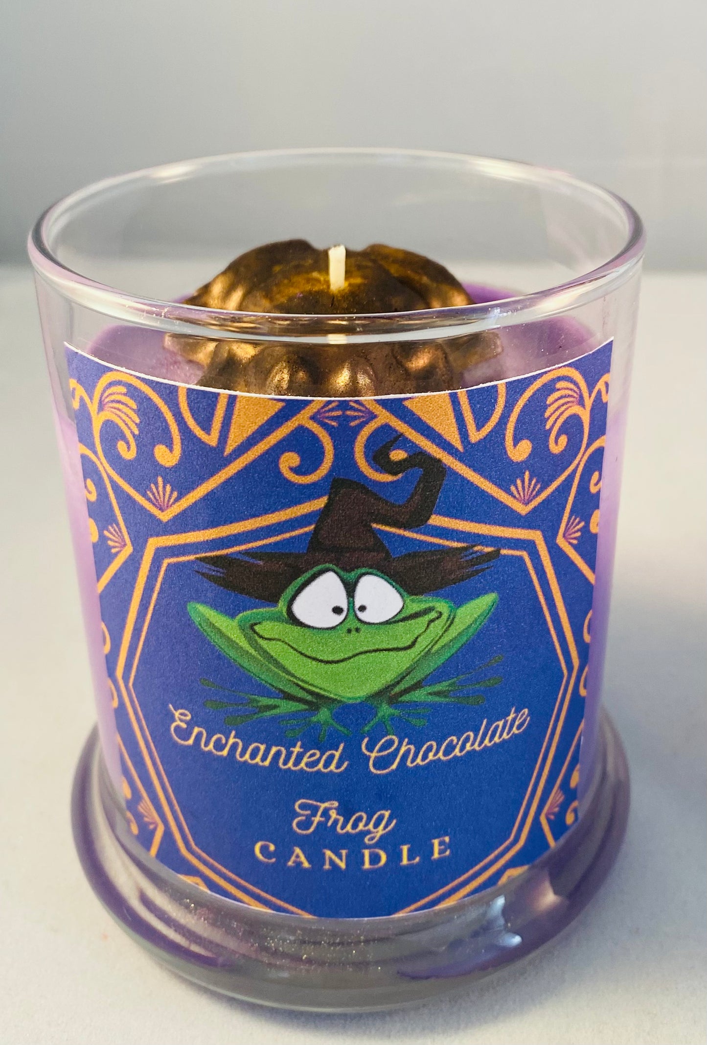 Enchanted Chocolate Frog Candle