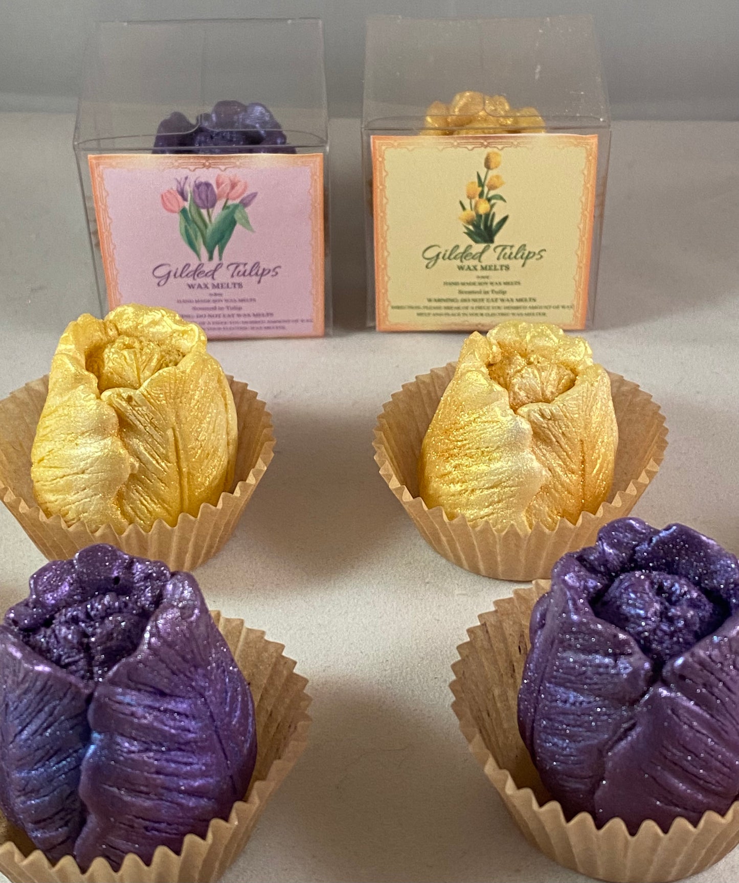 Gilded Tulips Wax Melts