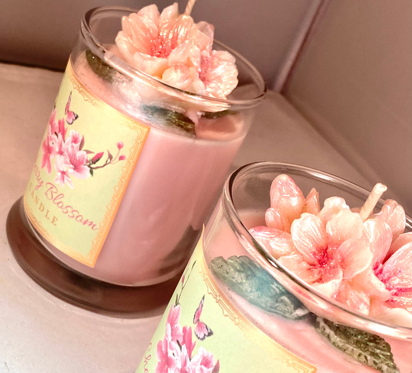 Cherry Blossom Candle