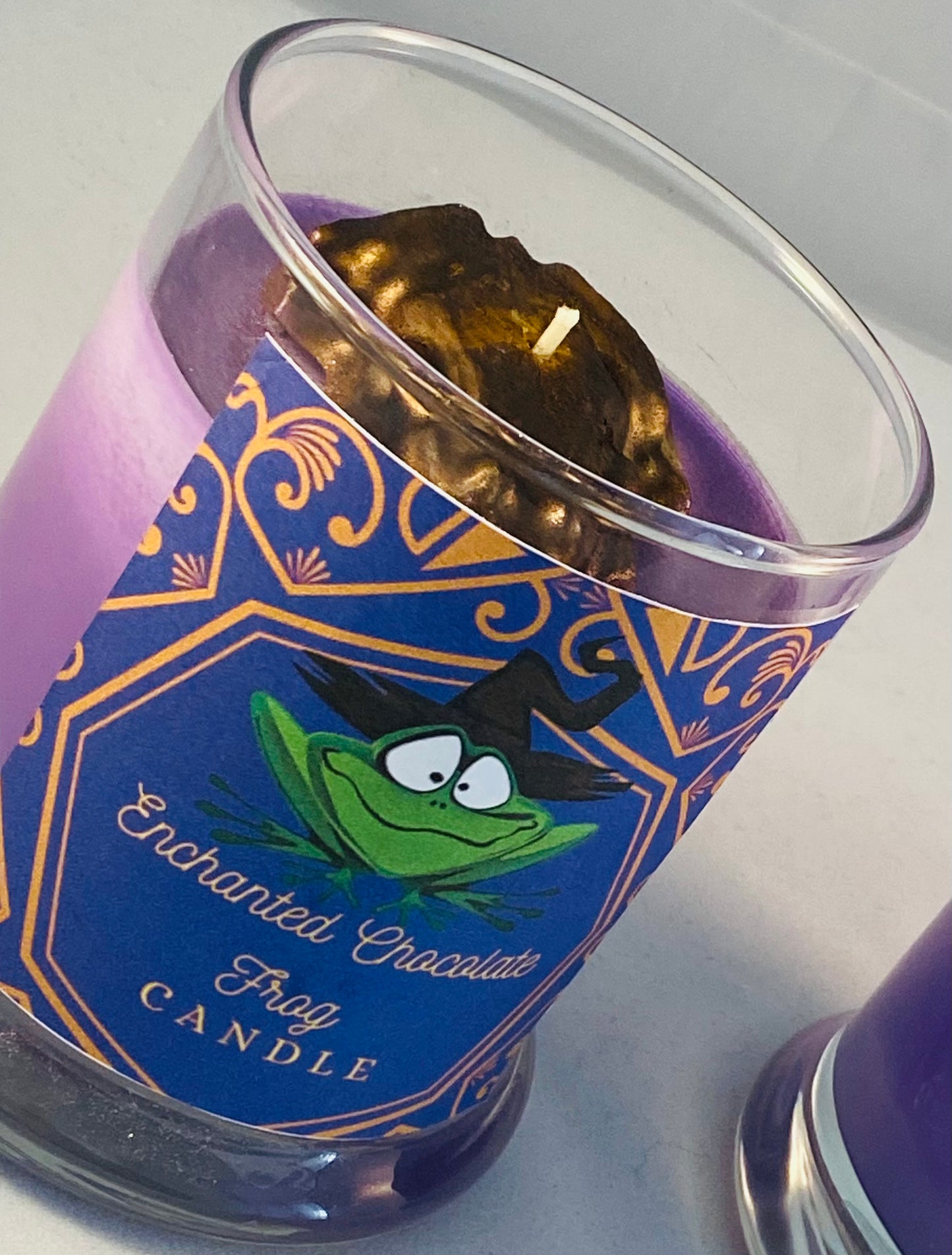 Enchanted Chocolate Frog Candle