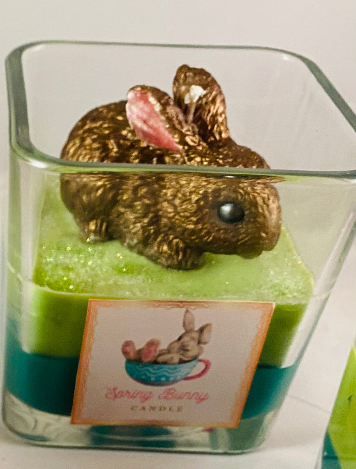 Spring Bunny Candles